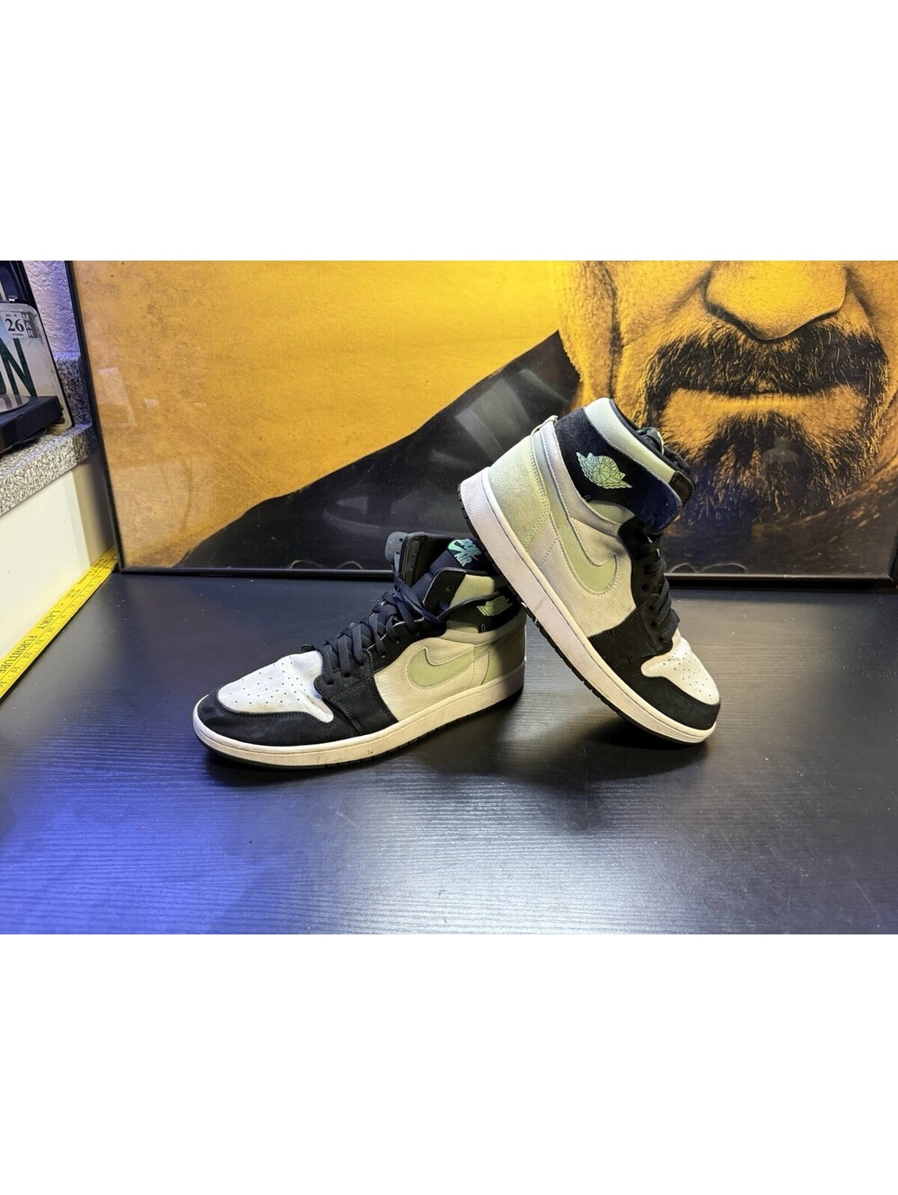 Air Jordan 1 Zoom CMFT 2 Honeydew Vapor Green DV1307-103 Men’s Size 13